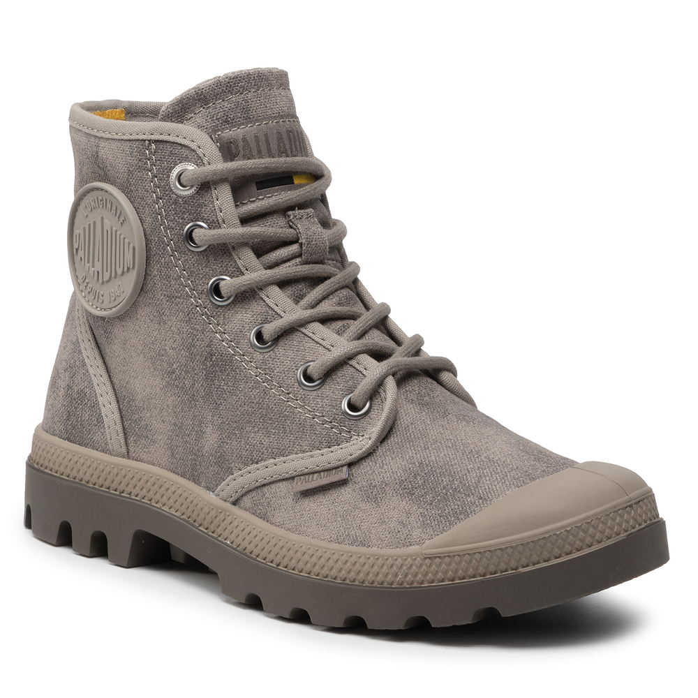Pampa Hi Wax Unisex Boots , Grey , 4.5